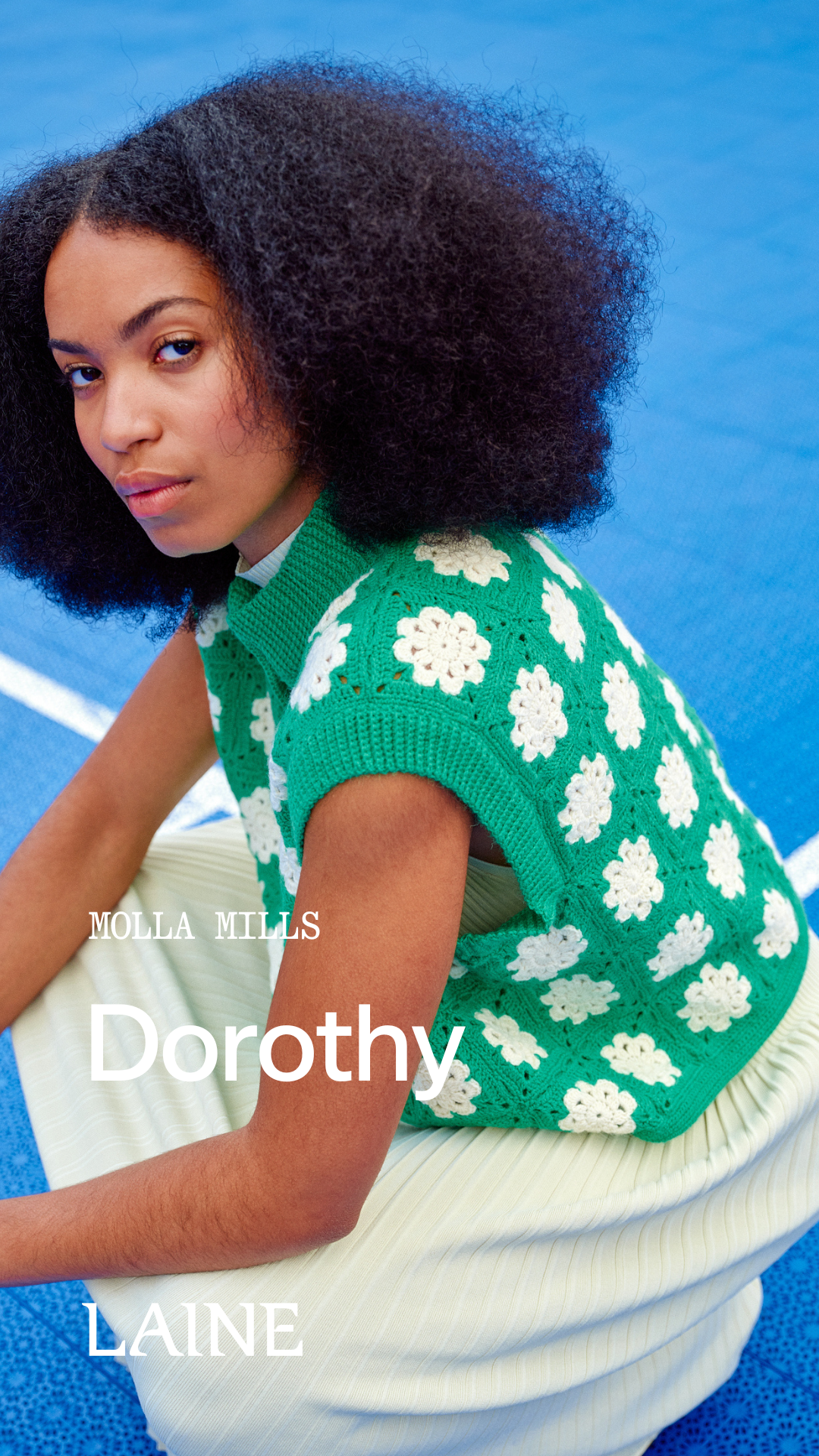 Hook Out!: Fresh Crochet Wear de Molla Mills por Laine