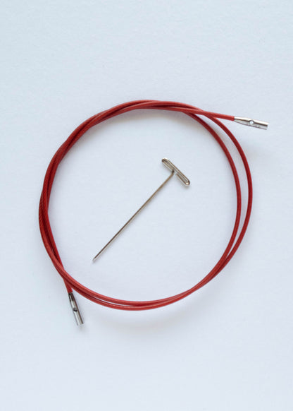 Cable Red Lace Twist de ChiaoGoo