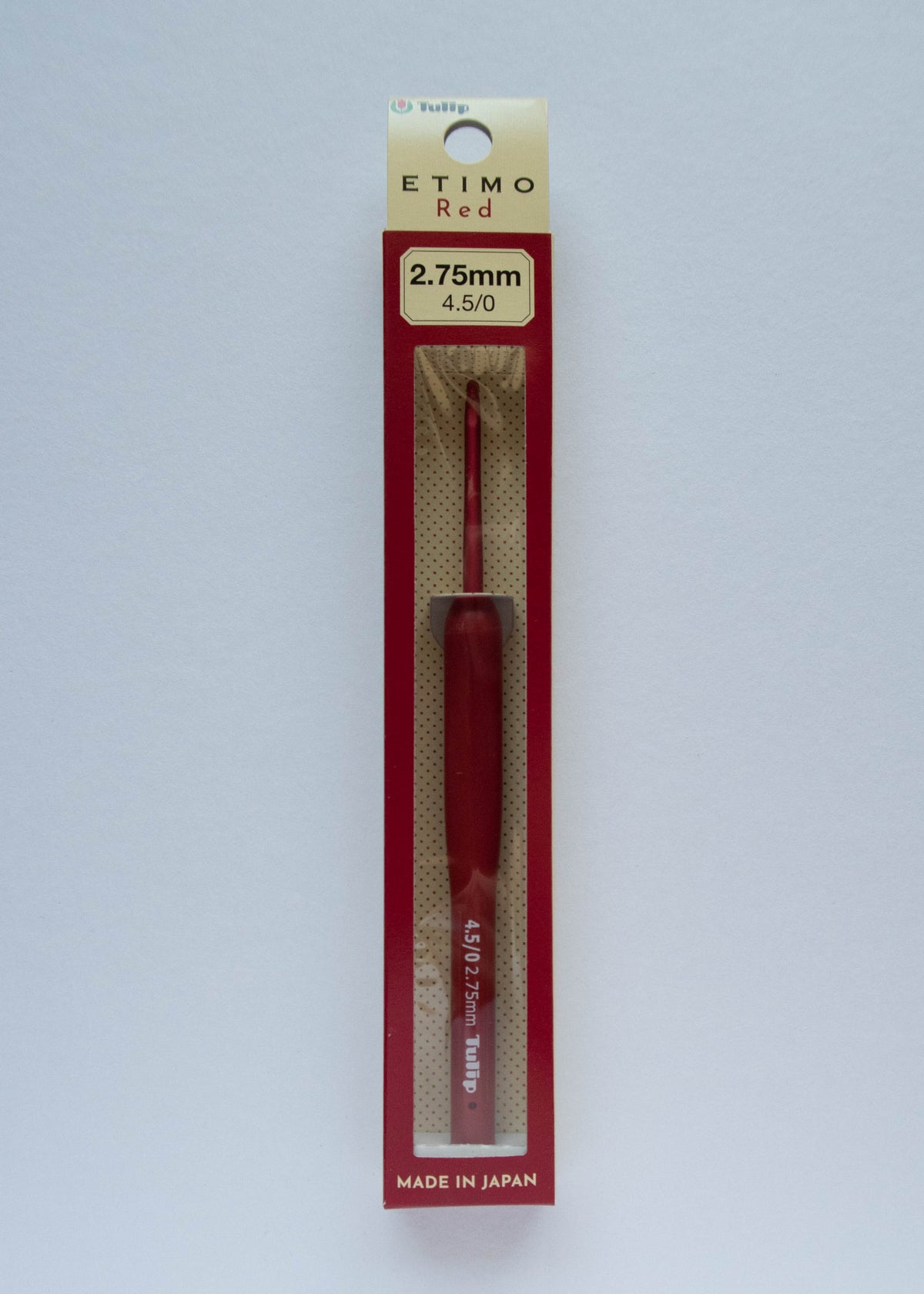 Ganchillo Etimo Red Softgrip de Tulip