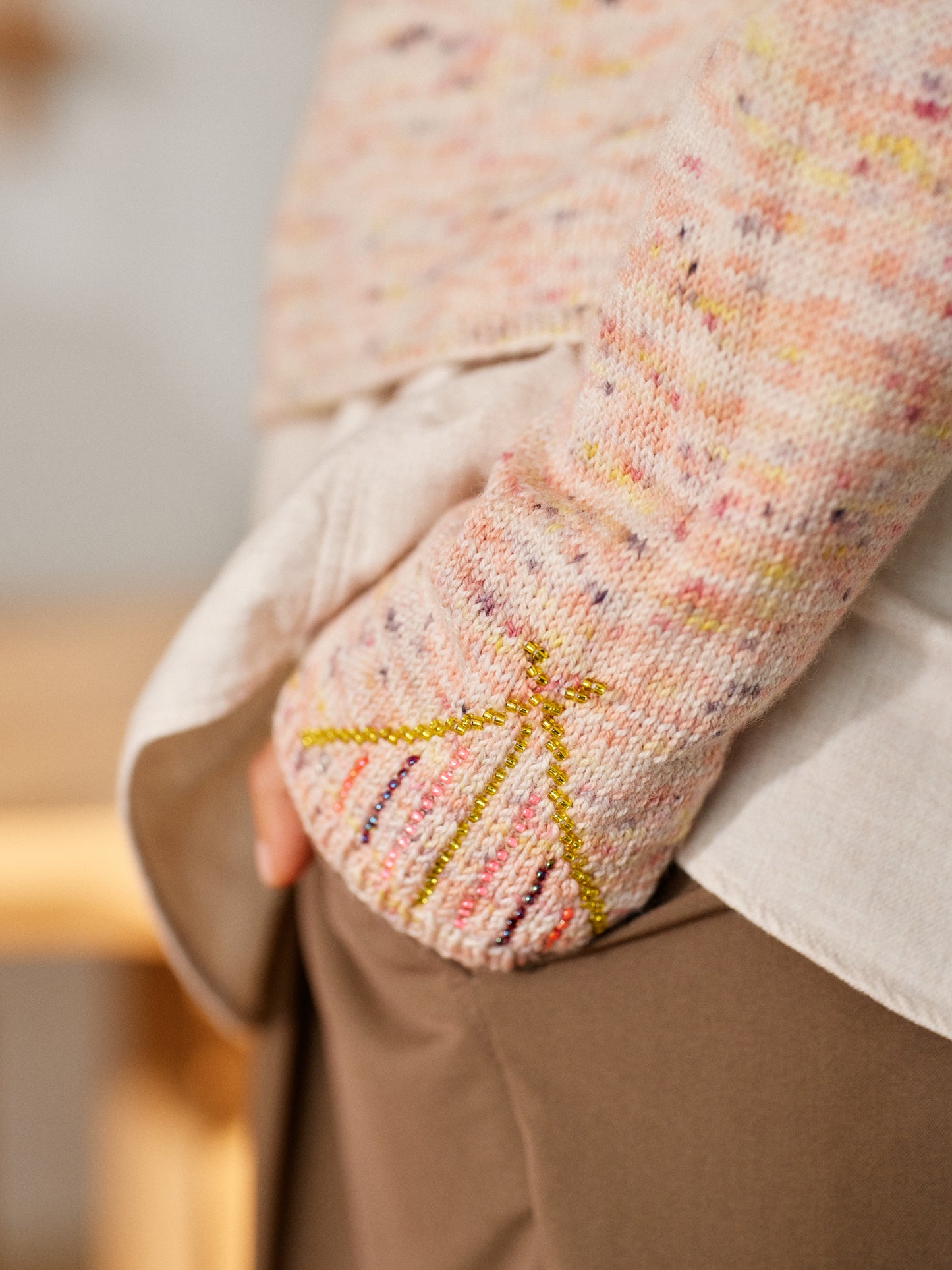 Beaded Colourwork de Jeanette Sloan por Laine
