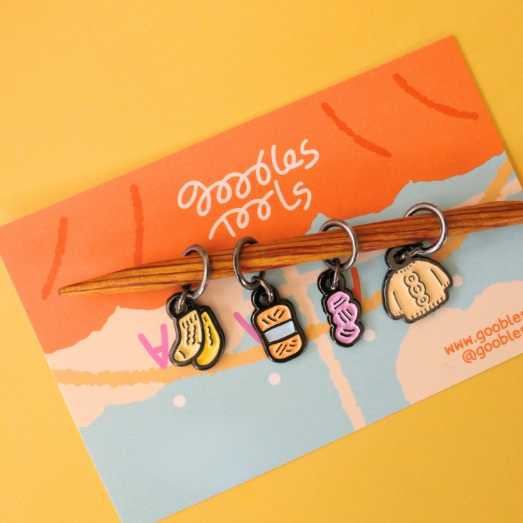 MINI Stitch Markers - Goobles Tools