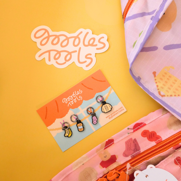 MINI Stitch Markers - Goobles Tools