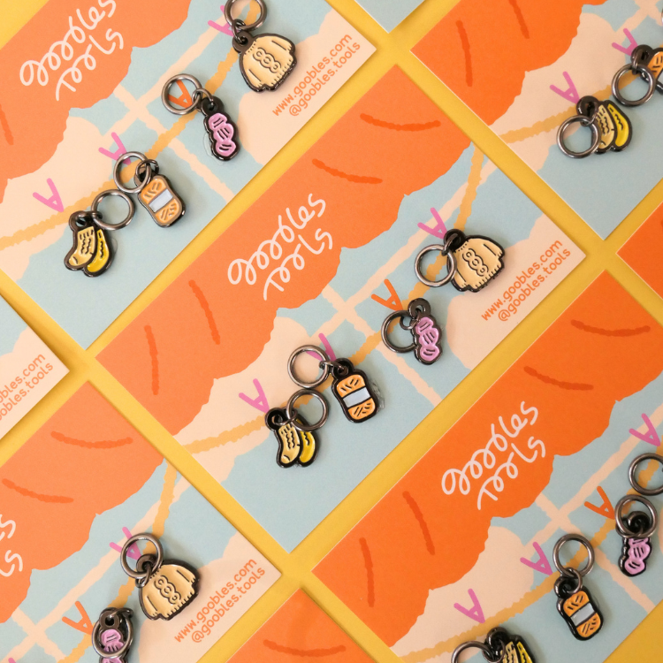 MINI Stitch Markers - Goobles Tools