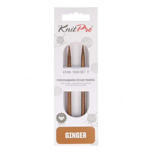 Agujas intercambiables Ginger de KnitPro